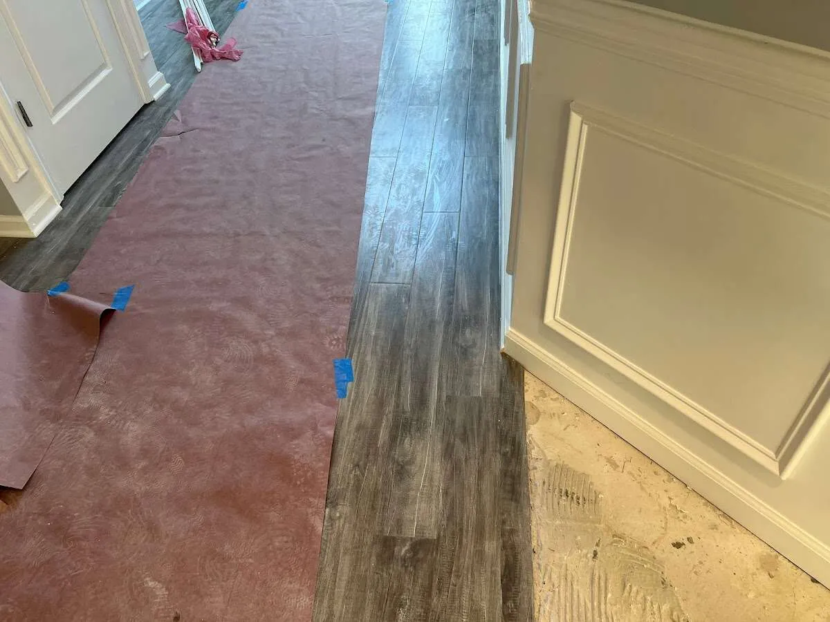 Completed marble shower restoration in Roselle